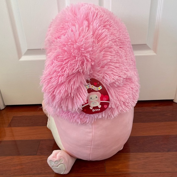 Brina the Bigfoot “Wild 4 U” 16” Valentine’s Day Squishmallow - Picture 2 of 3